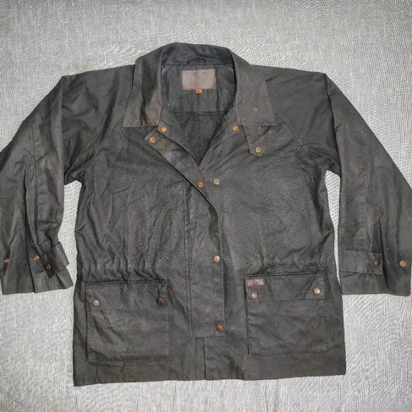 Outback Trading Oilskin Jacket Men's Size Medium Bush Ranger - Picture 1 of 16